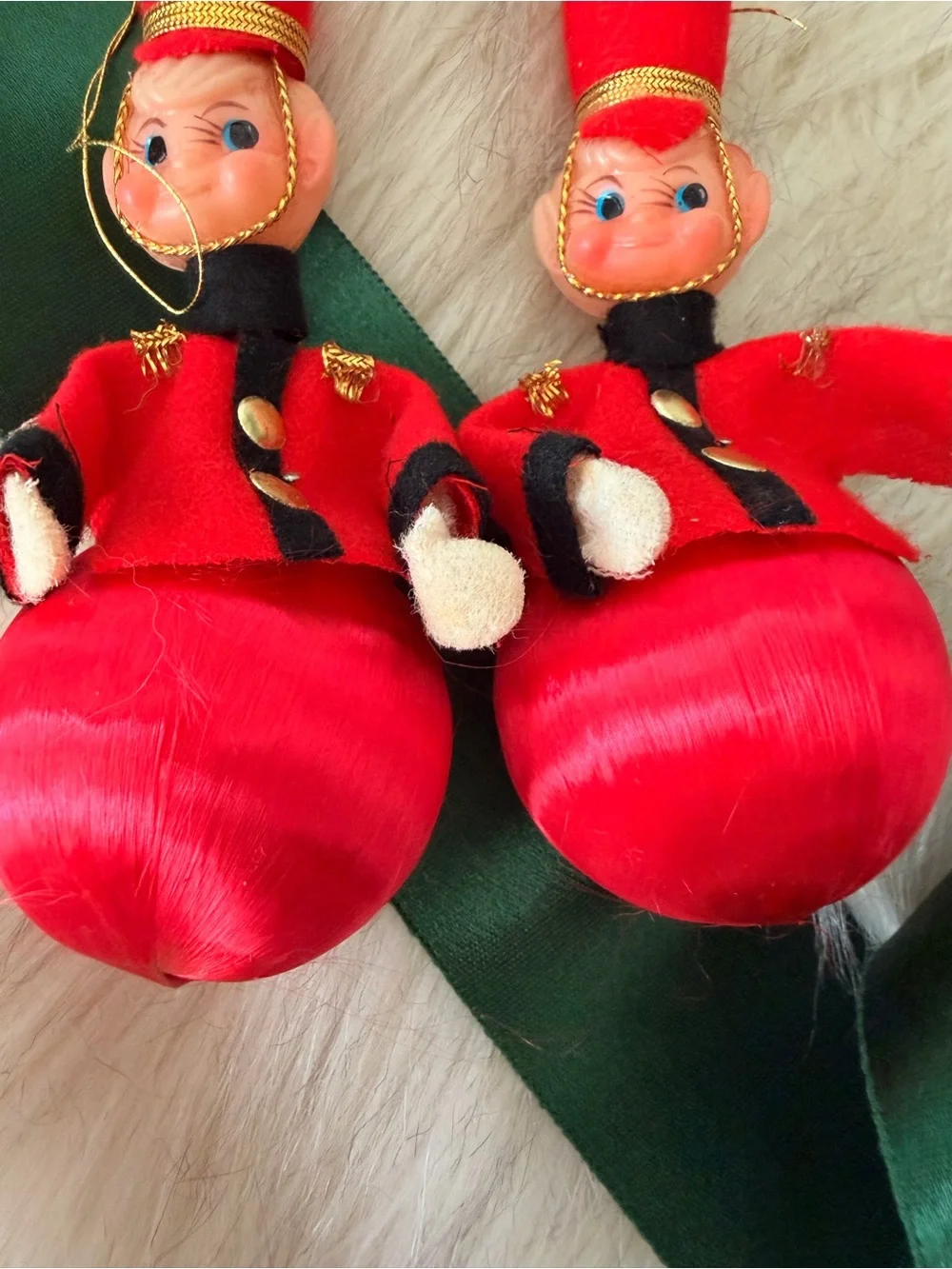 Toy Soldiers (set of 2) mid century ornaments